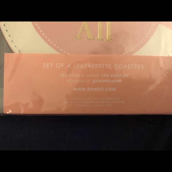 PARTY ON COASTER SET - JACKPOT - NEW - BAN.DO - Picture 5 of 7